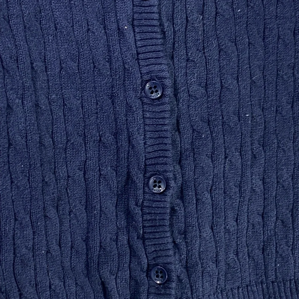 GAP Navy Blue Kids Cable Knit Sweater
